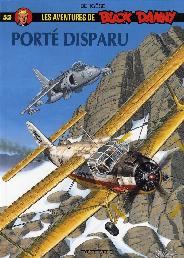 Porté Disparu - Série Buck Danny par Francis Bergèse - Couverture