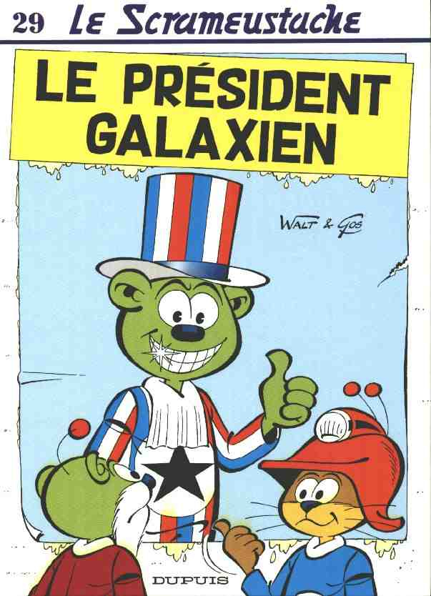 Président galaxien (Le) - Série Scrameustache (Le) - 9782800124568