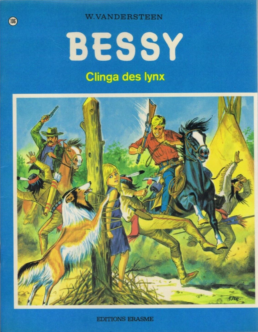 Clinga des lynx - Série Bessy par Willy Vandersteen - Couverture