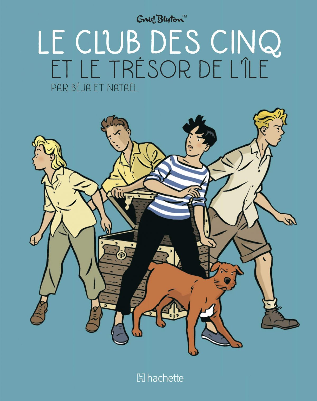 Club des Cinq et le trésor de l'île (Le) - Série Club des Cinq (Le) - 9782017044826