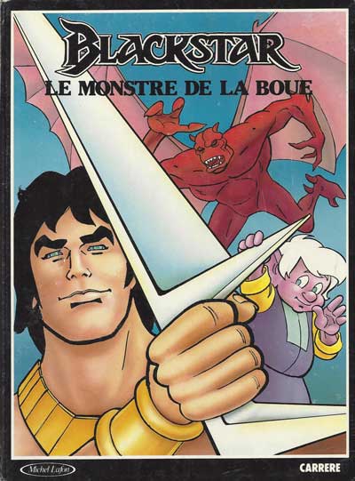 Blackstar - Le monstre de la boue par Jean Ollivier / Maraud et Christian Gaty - Couverture
