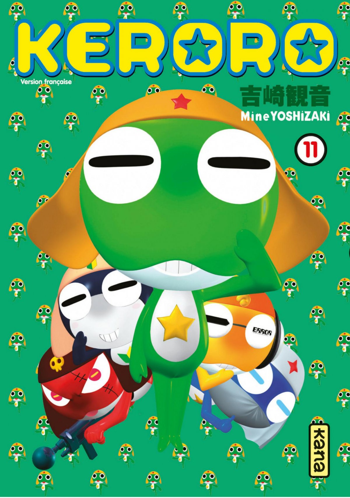 Sergent Keroro 11 - Série Sergent Keroro par Mine Yoshizaki - Couverture