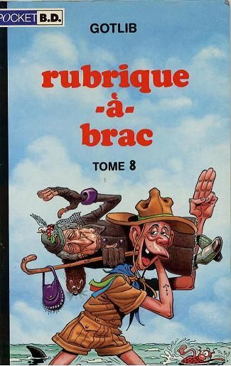 Rubrique-à-Brac 8 Poche - Série Rubrique-à-Brac par Marcel Gotlib - Couverture