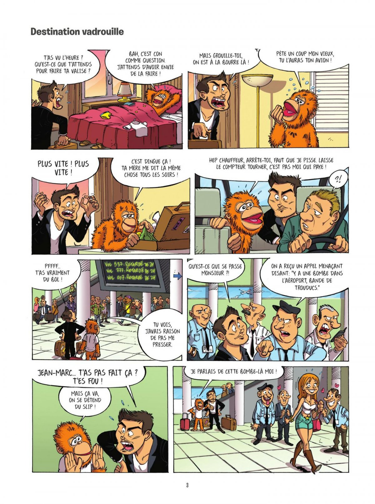 Jeff Panacloc et Jean-Marc partent en vadrouille - Extrait 1