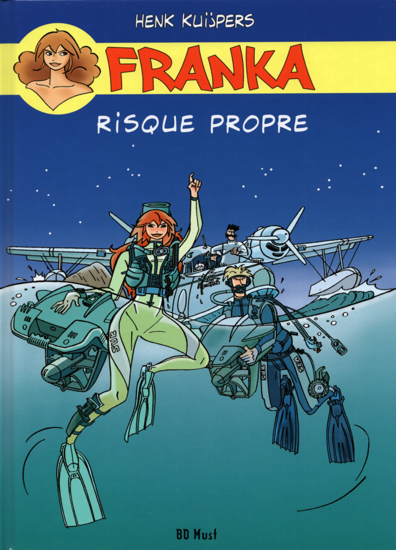 Risque propre - Série Franka par Henk Kuijpers - Couverture