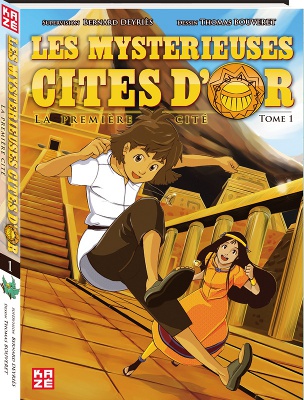 Les Mystérieuses Cités d'Or adaptées en manga