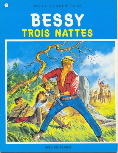 Trois nattes - Série Bessy par Willy Vandersteen - Couverture