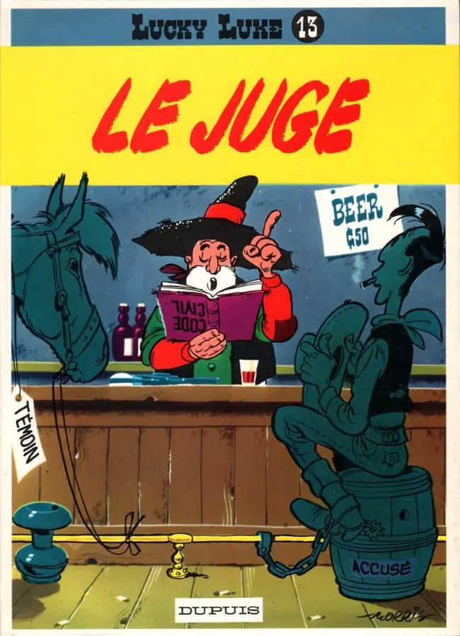 Juge (Le) - Série Lucky Luke - 9782800114538