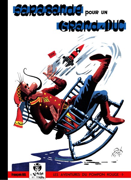 Sarabande pour un Grand-Duc - Série Aventures du Pompon Rouge (Les) par François Bel - Couverture