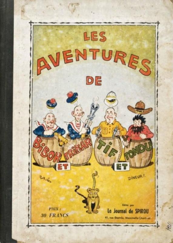 Bibor et Tribar (Les aventures de) - Série Bibor et Tribar par Rob-Vel - Couverture