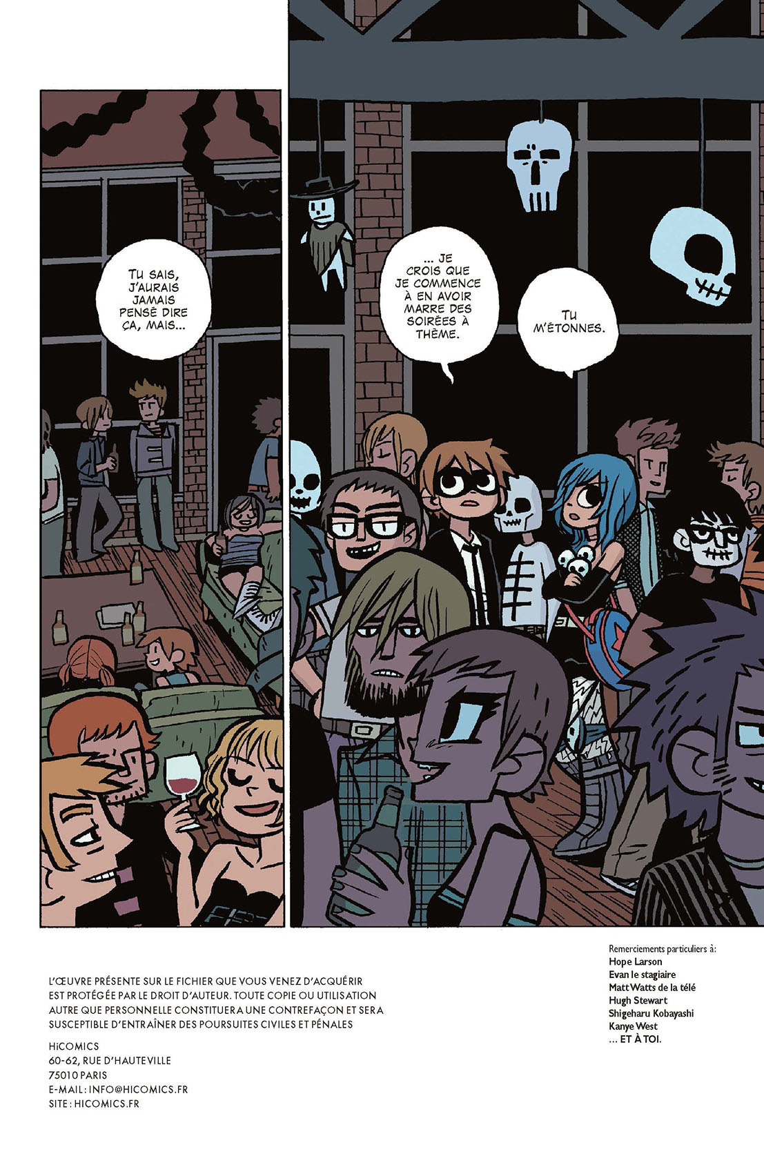 Scott Pilgrim - Perfect edition 3 - Extrait 1