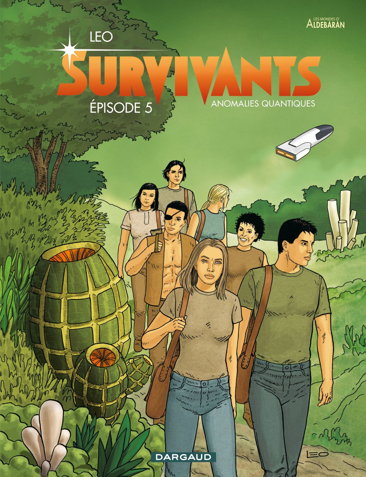 Survivants, anomalies quantiques 5 - Série Survivants par Leo - Couverture