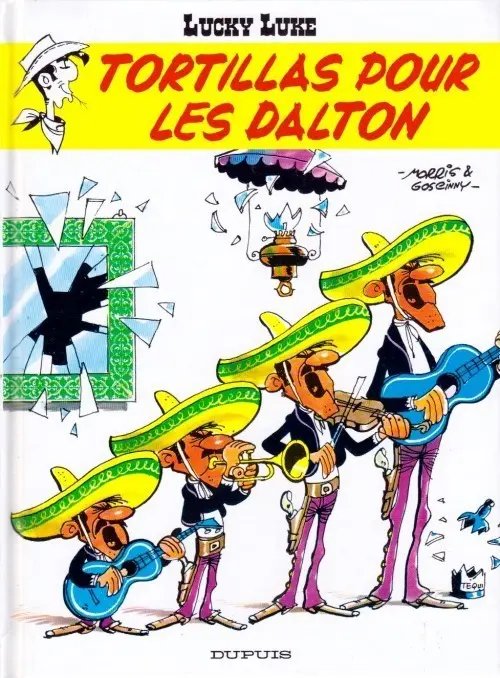 Tortillas pour les Dalton - Série Lucky Luke - 9782800173092