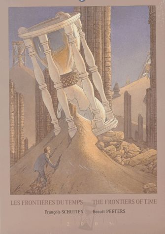 Frontières du Temps (Les) - Agenda 2005 - Série Cités Obscures (Les) par François Schuiten - Couverture