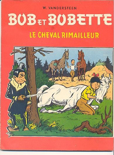 Cheval rimailleur (Le) - Série Bob et Bobette - Couverture