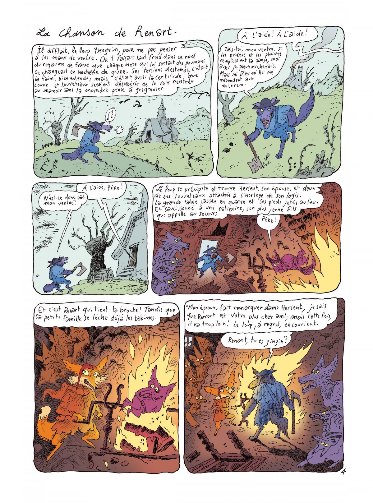 Chanson de Renart (La) - Extrait 1