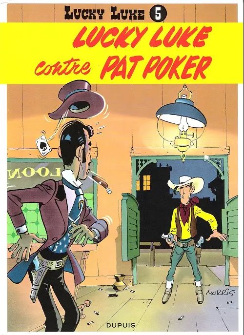 Lucky Luke contre Pat Poker - Série Lucky Luke - 9782800114453