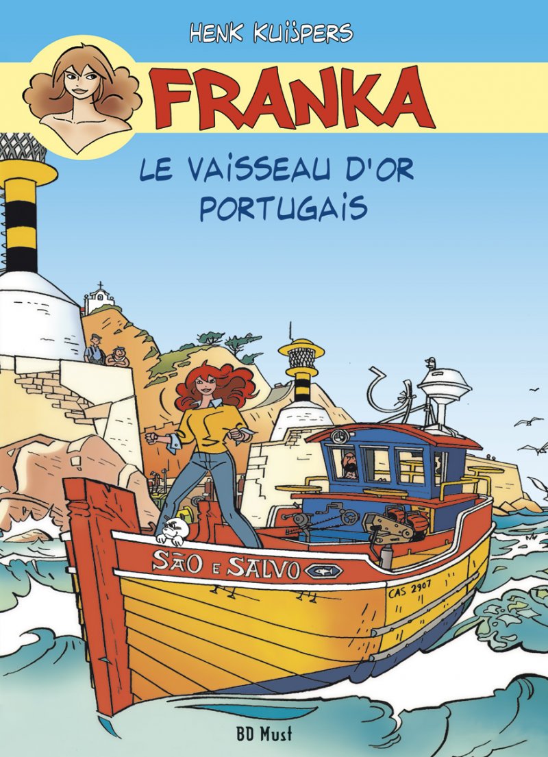 Vaisseau d'or portuguais (Le) - Série Franka par Henk Kuijpers - Couverture