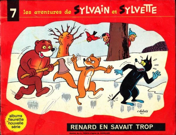 Renard en savait trop - Série Sylvain et Sylvette par Jean-Louis Pesch - Couverture