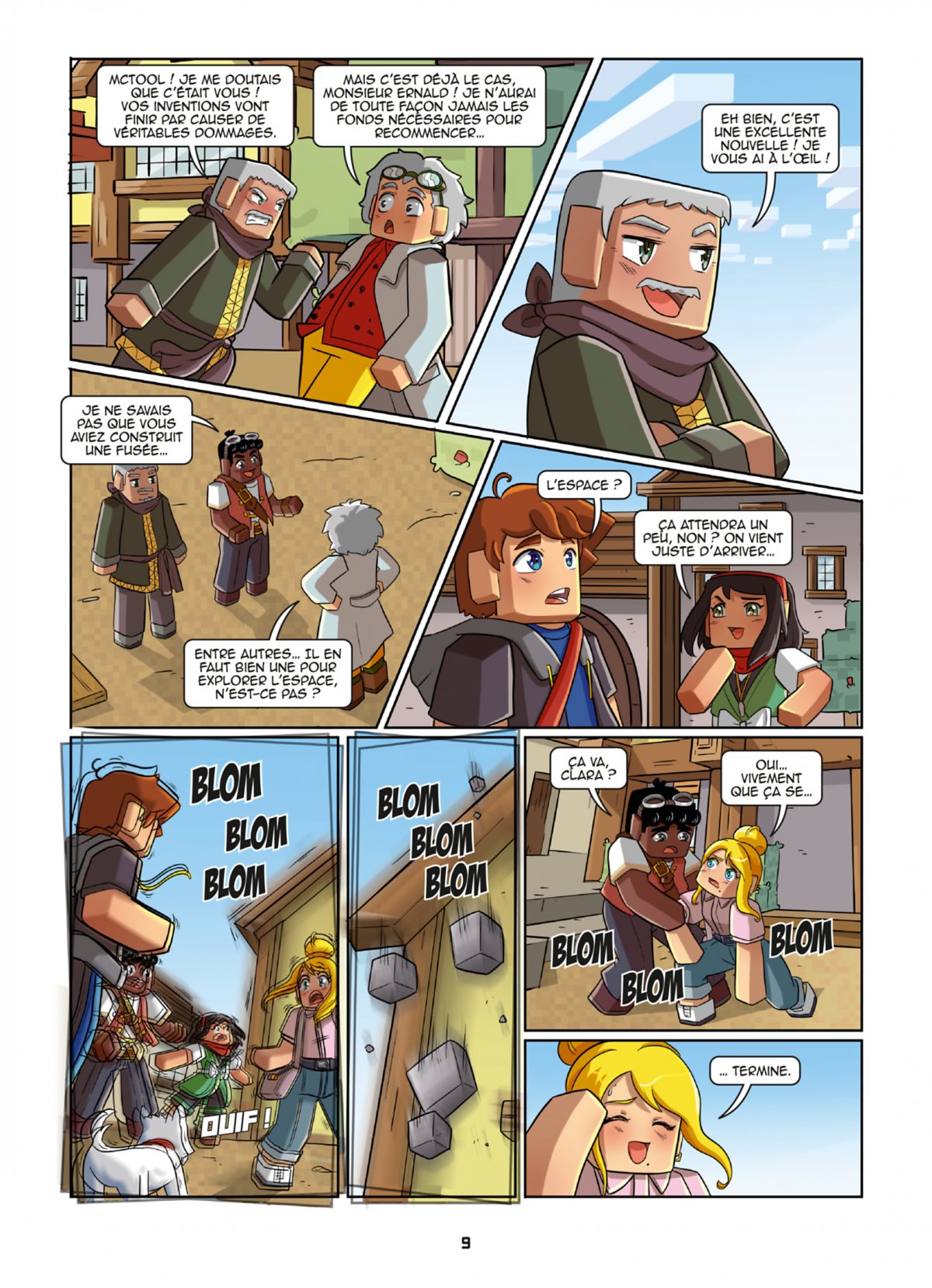 20 000 cubes sous la terre - Extrait 1