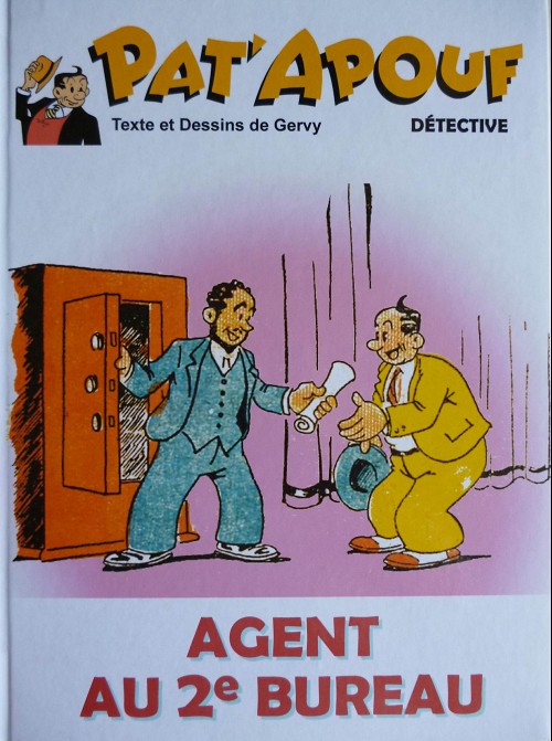 Agent au 2e bureau - Série Pat'Apouf par Gervy - Couverture