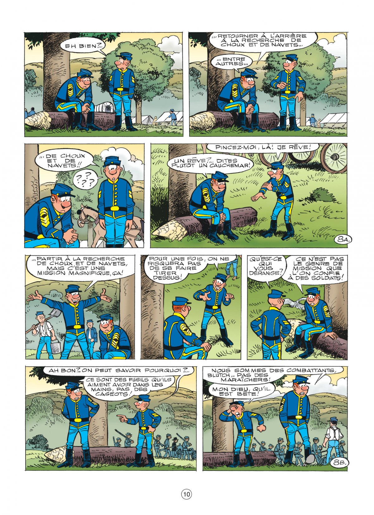 Bleus se mettent au vert (Les) - Extrait 1