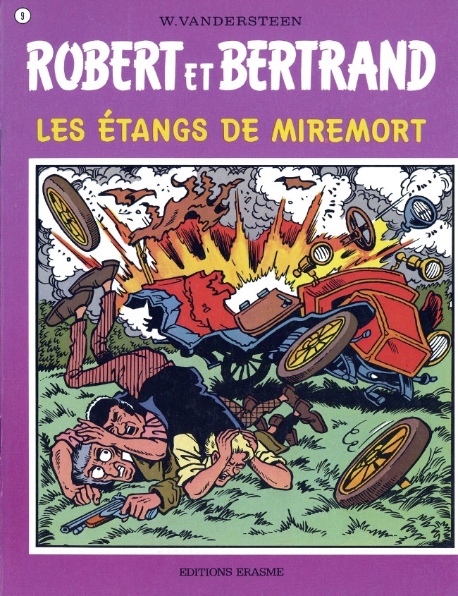 Étangs de Miremort (Les) - Série Robert et Bertrand par Willy Vandersteen - Couverture