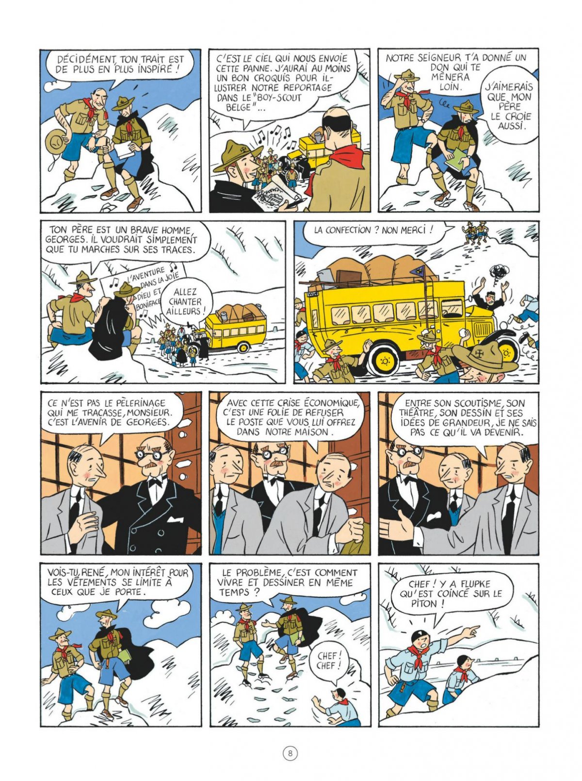 Aventures d'Hergé (Les) - Extrait 1
