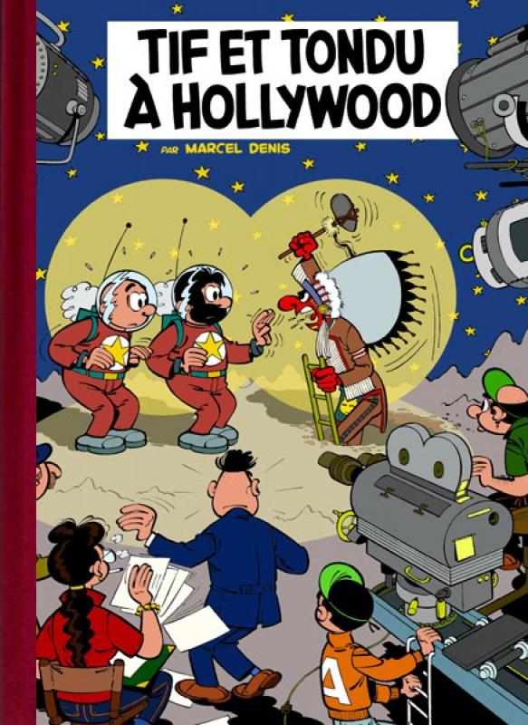 Tif et Tondu à Hollywood - Série Tif et Tondu par Marcel Denis - Couverture