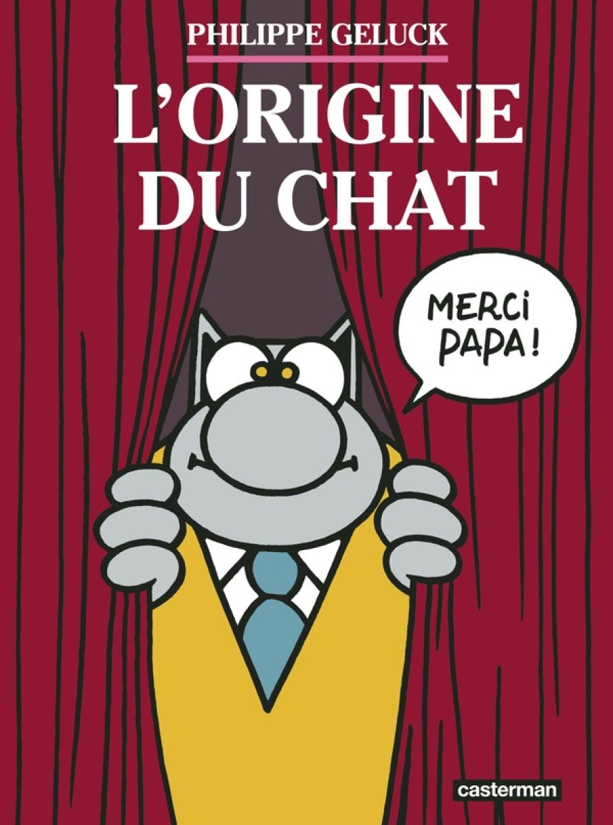 Origine du chat (L') - Série Chat (Le) par Philippe Geluck - Couverture