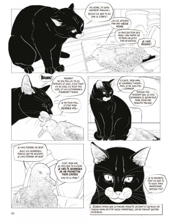 Histoire d'une mouette et du chat qui lui apprit à voler - Extrait 1