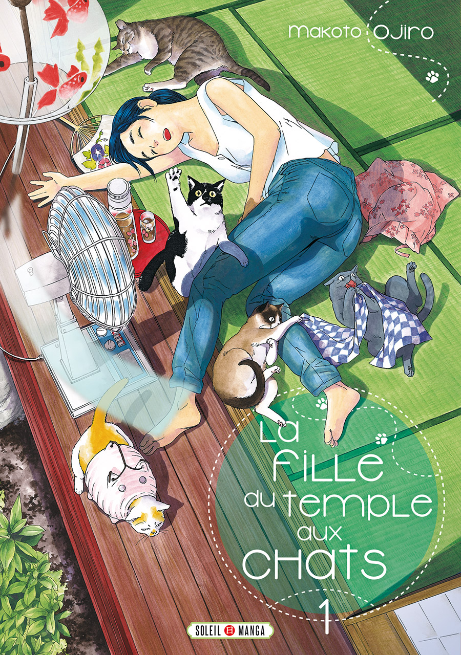 Série Fille du Temple aux chats (La)