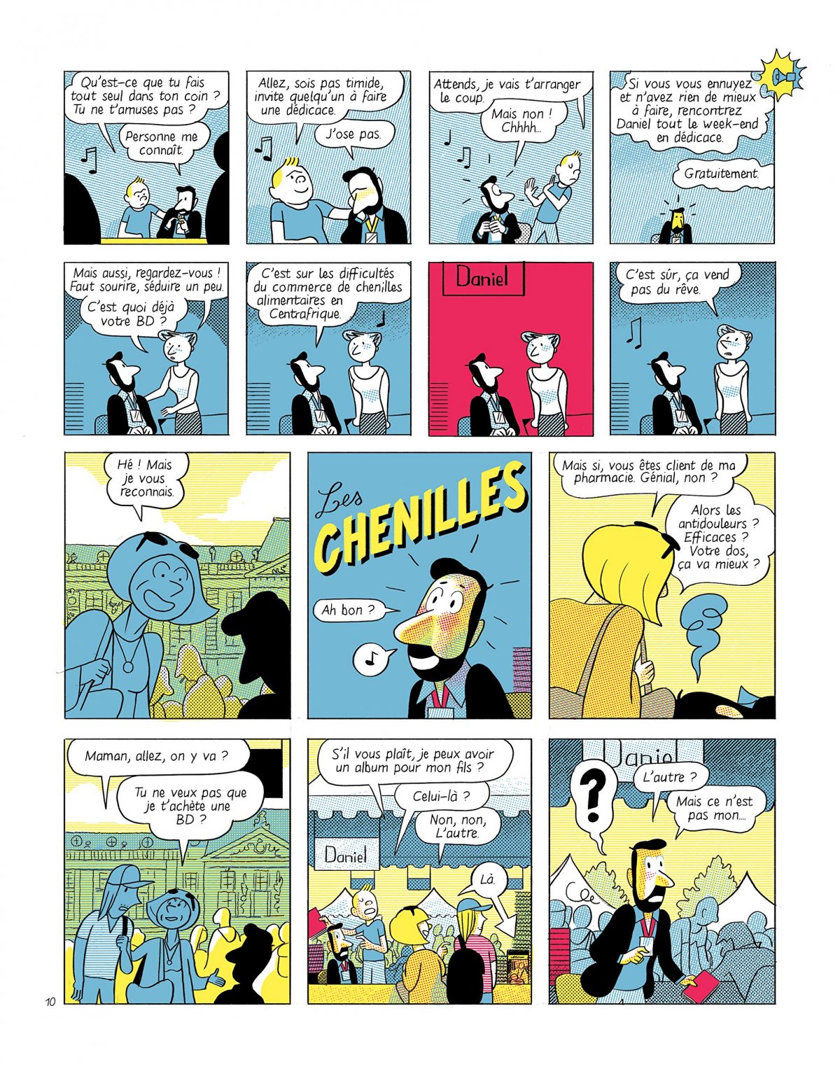 Auteur de BD en trop (Un) - Extrait 1