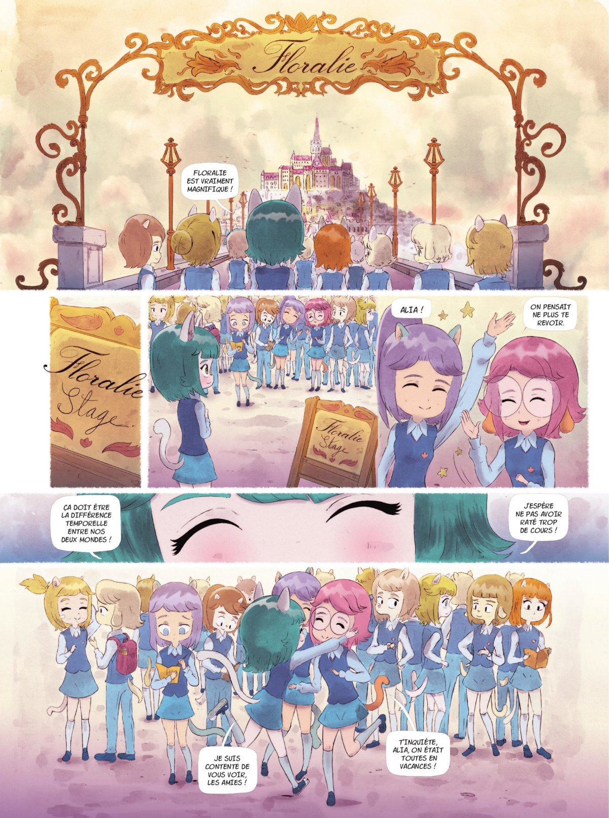 Stage au manoir hanté (Le) - Extrait 1