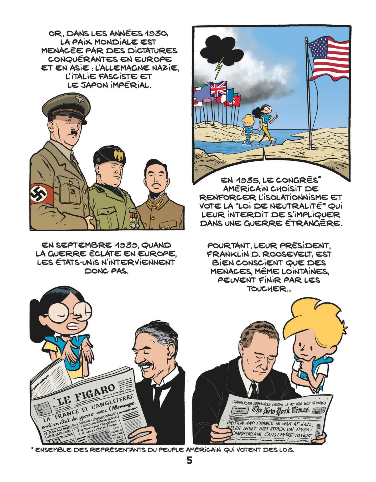 1939-1945 - Les Etats-Unis débarquent - Extrait 1