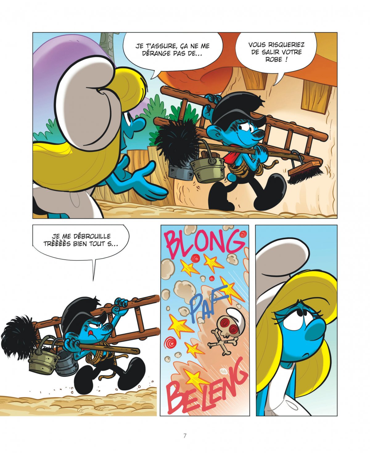 Schtroumpfette est un Schtroumpf comme les autres (La) - Extrait 1