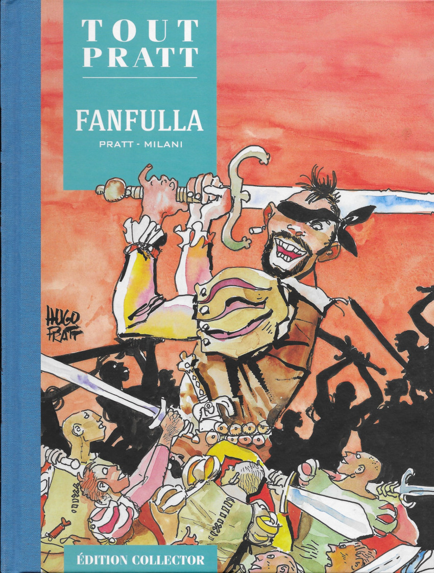 Fanfulla - Série Tout Pratt par Mino Milani et Hugo Pratt - Couverture