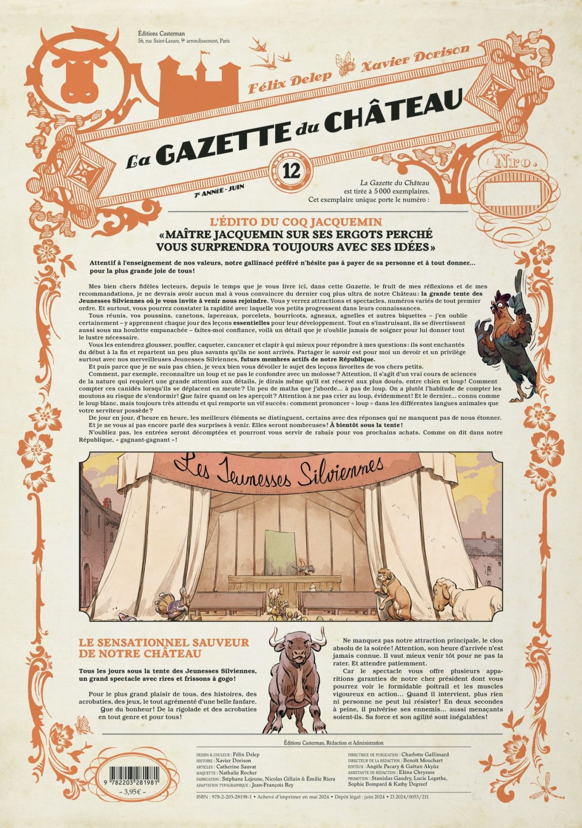 Château des animaux (Le) - Gazette 12