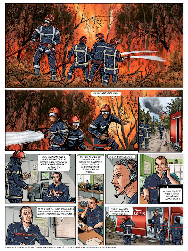 Pompiers du ciel - Extrait 1