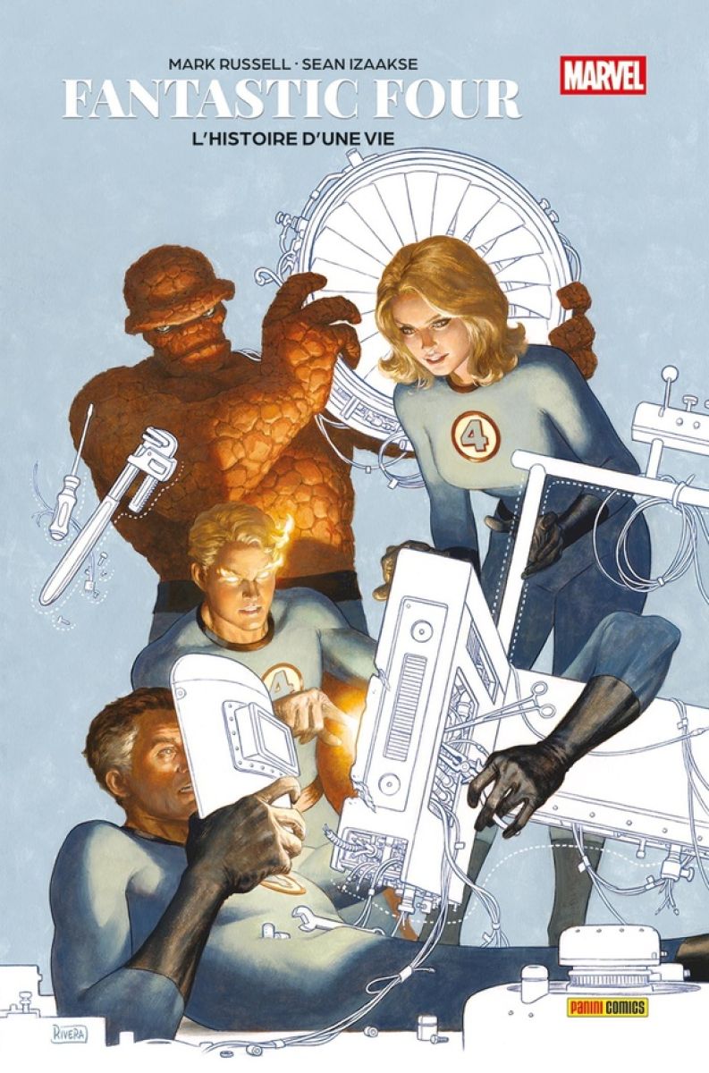Histoire d'une vie (L') - Série Fantastic Four par Mark Russell, José Carlos Silva / Zé Carlos, Sean Izaakse, Francesco Manna, Carlos Magno et Galarza Angel Unzueta - Couverture
