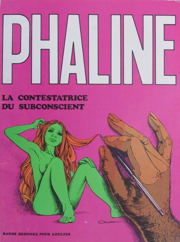 Phaline - La contestatrice du subconscient par Christian - Couverture