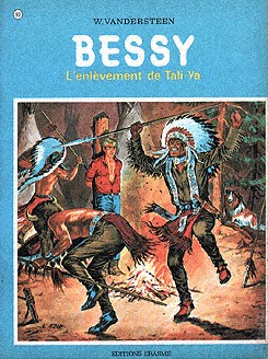 L'enlèvement de Tali-Ya - Série Bessy par Willy Vandersteen - Couverture