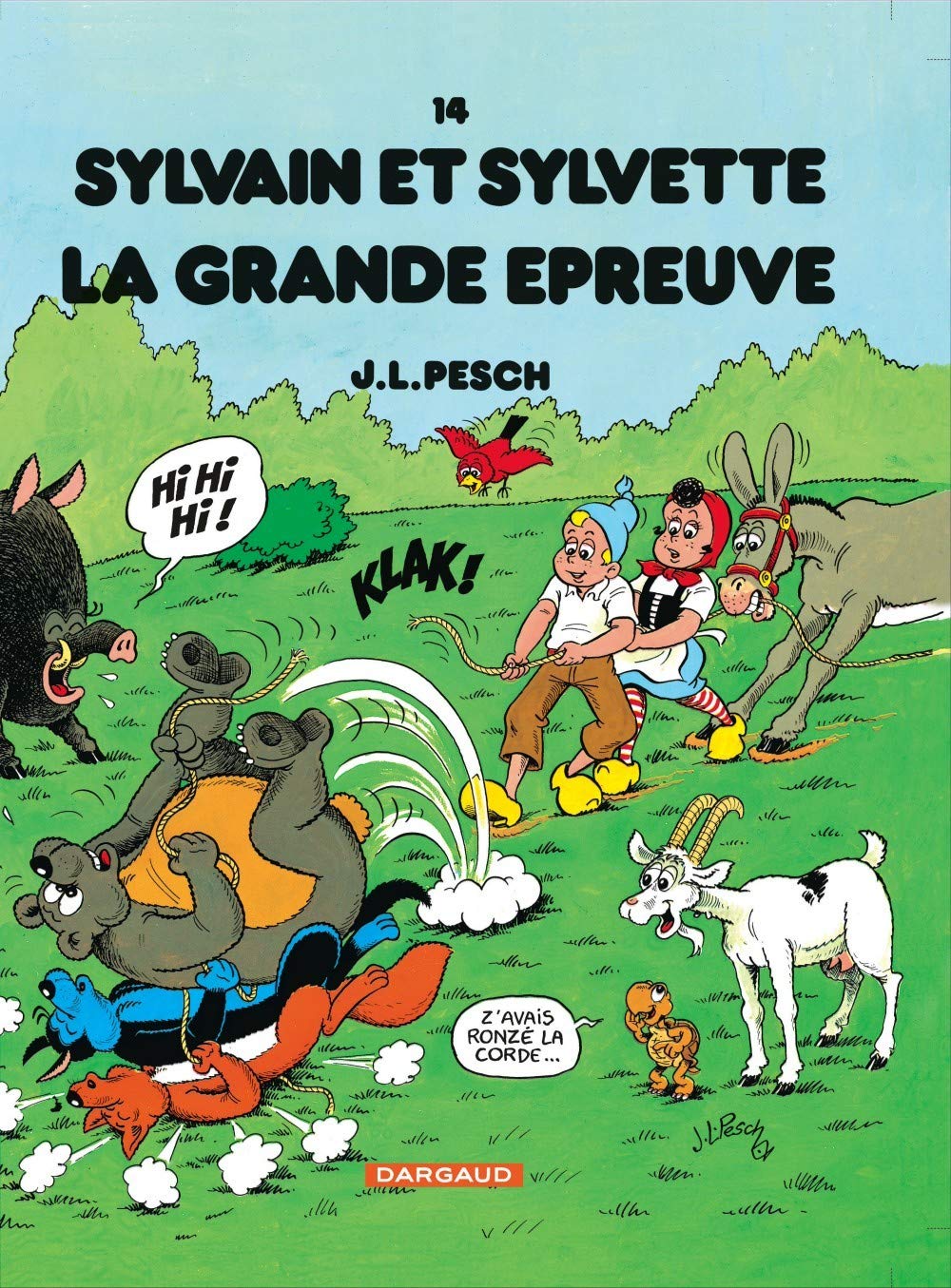 Grande épreuve (La) - Série Sylvain et Sylvette par Jean-Louis Pesch - Couverture