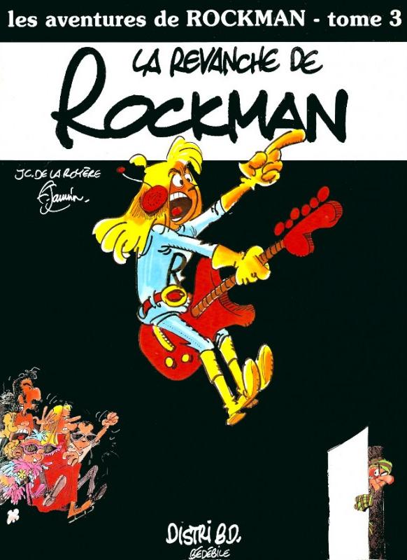 Revanche de Rockman (La) - Série Aventures de Rockman (Les) par Jean-Claude de la Royère / Fritax / Jesse Van Achterwiel et Frédéric Jannin - Couverture