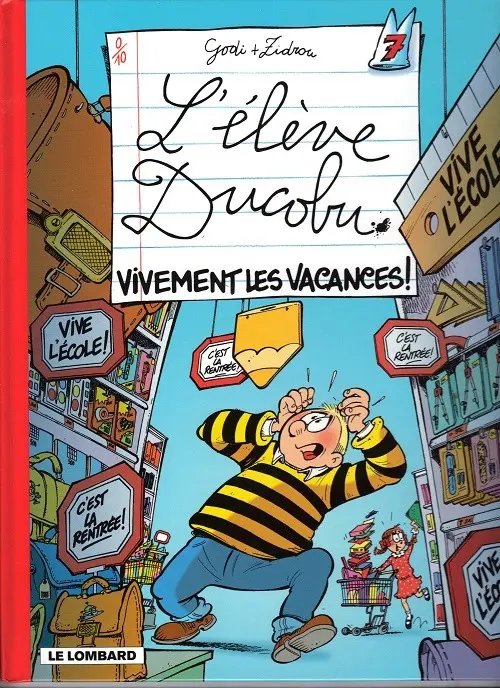 Vivement les vacances ! - Série Elève Ducobu (L') - 9782803624348