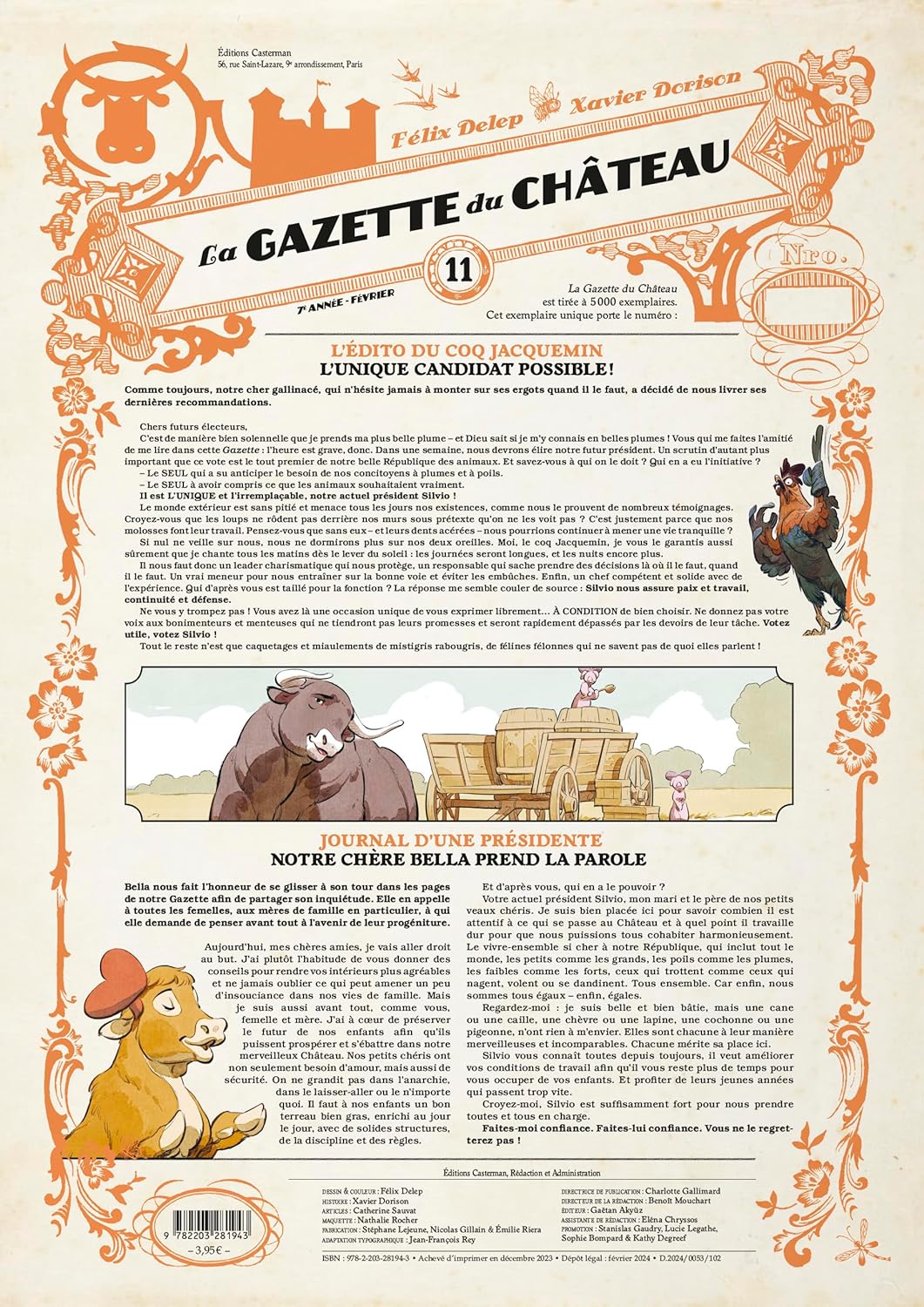 Château des animaux (Le) - Gazette 11