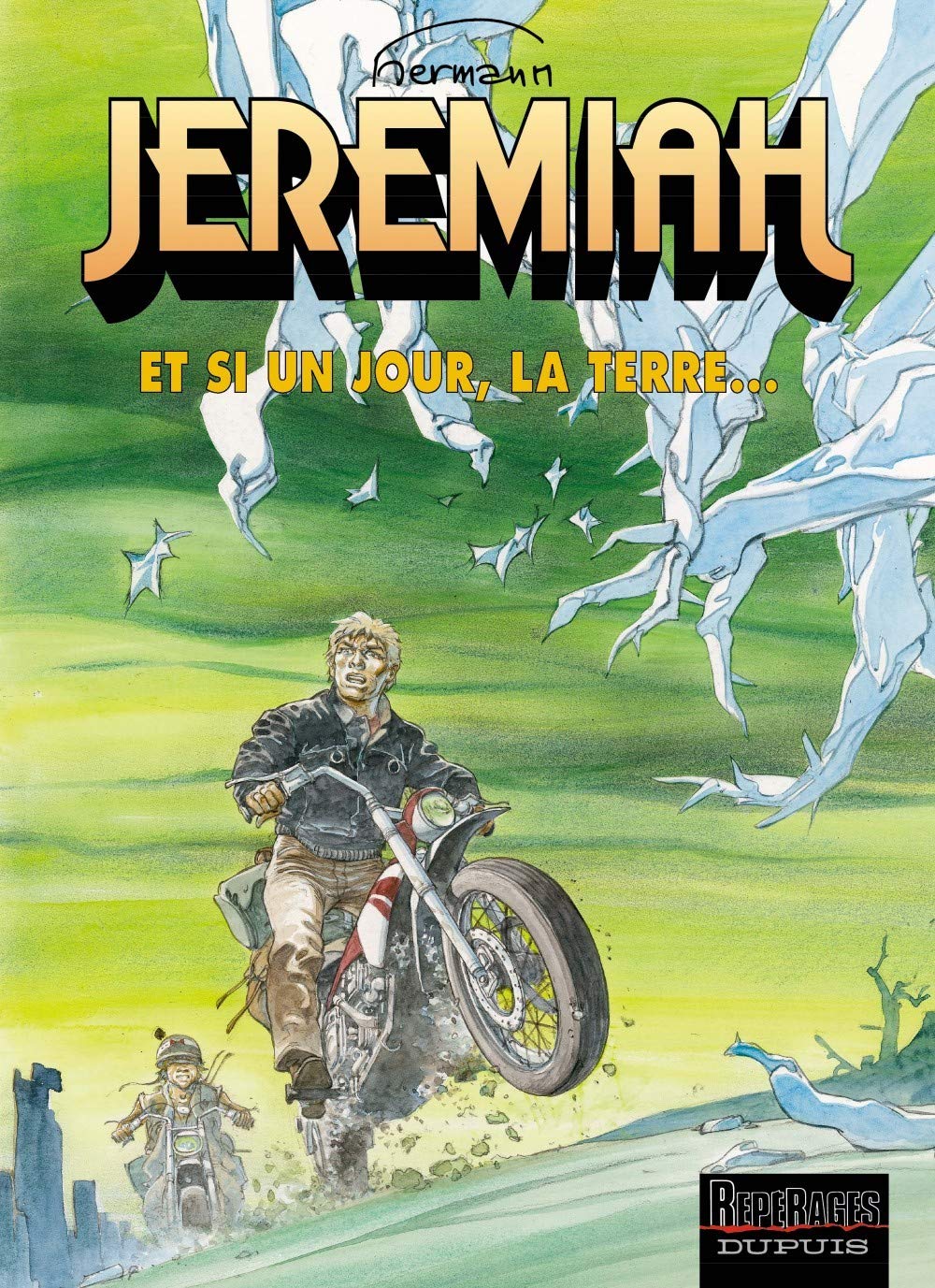 Et si un jour, la Terre... - Série Jeremiah par Hermann - Couverture