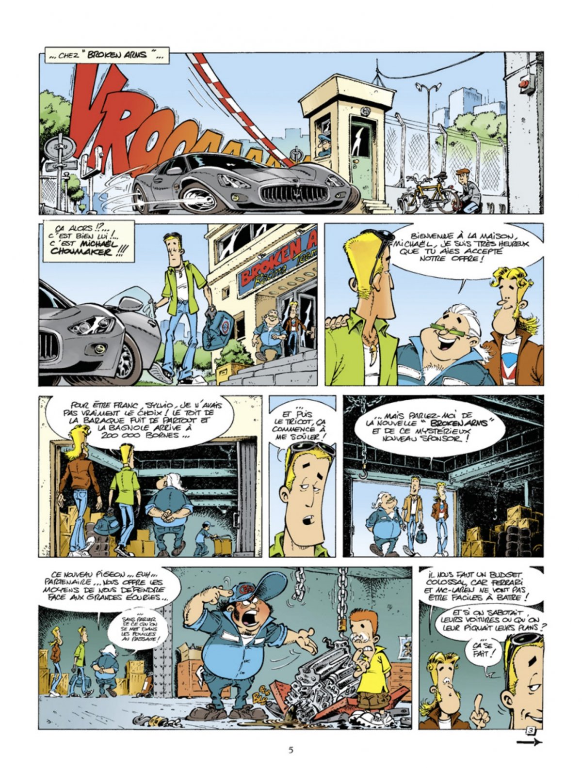 Paddock, les coulisses de la F1 3 - Extrait 1