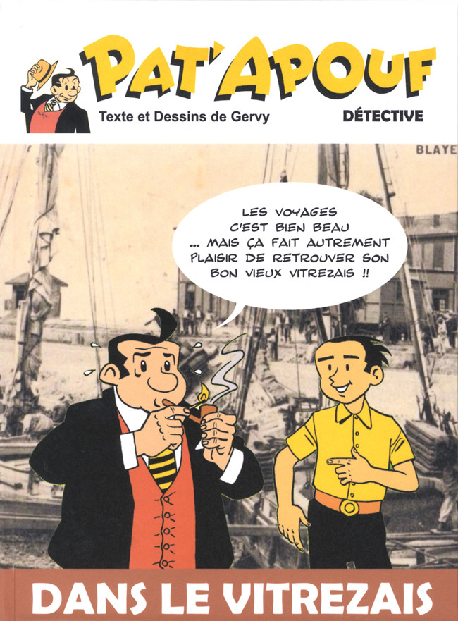 Pat'Apouf Dans le Vitrezais - Série Pat'Apouf par Gervy - Couverture