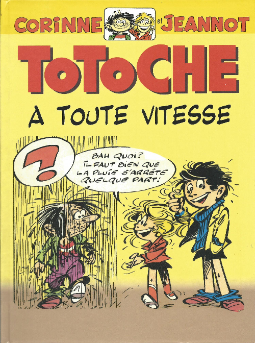 A toute vitesse - Série Totoche par Jean Tabary - Couverture